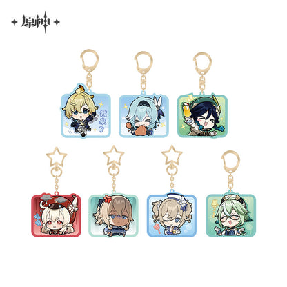 Genshin Impact Mondstadt Chibi Series Keychain