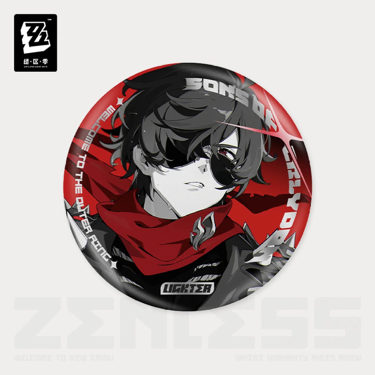 Zenless Zone Zero Cinema Series Reflective Badge - Sons of Calydon