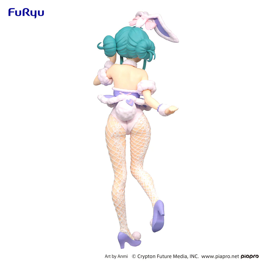 Hatsune Miku Bicute Bunnies PVC Statue White Rabbit Purple Color Ver.