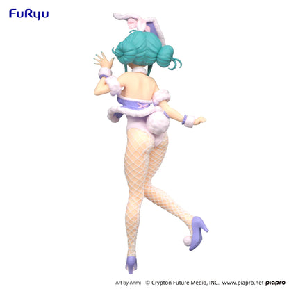 Hatsune Miku Bicute Bunnies PVC Statue White Rabbit Purple Color Ver.