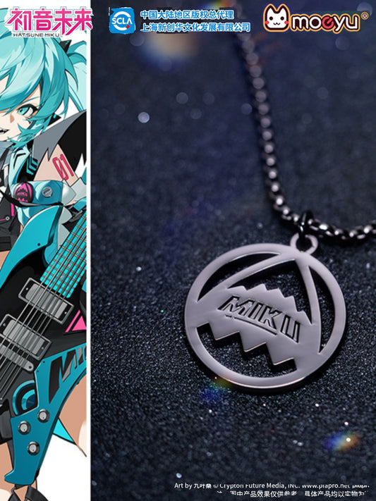 Hatsune Miku High Energy RAVE Series Metal Necklace