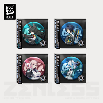 Zenless Zone Zero Artwork Series Section 6 Tinplate Badge