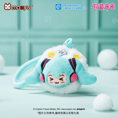 Hatsune Miku Plush Makeup Mirror Pendant