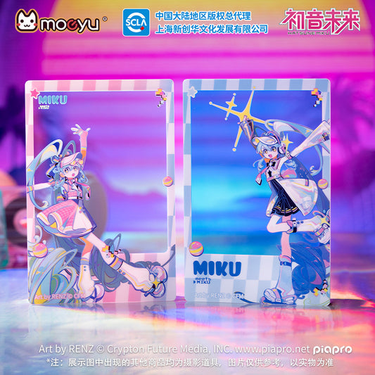 Hatsune Miku Encounter The Vintage And The Future In The Mirror Transparent Card