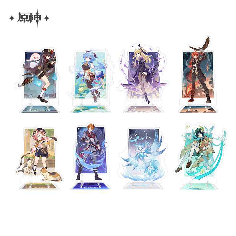 Genshin Impact Genius Invokation TCG Acrylic Mobile Phone Holder