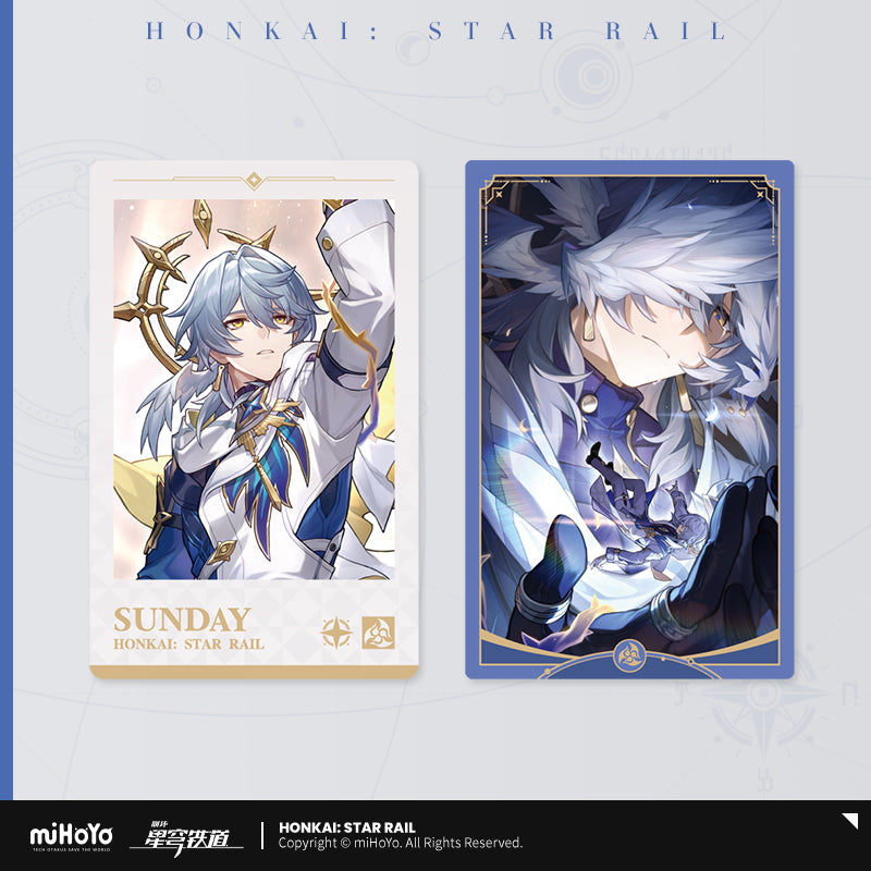 Honkai: Star Rail Sunday Polaroid Light Cone Gift Card Set (Not For Sale)