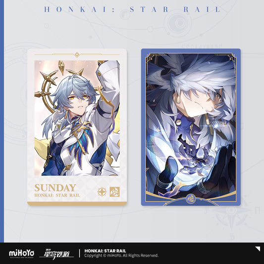 Honkai: Star Rail Sunday Polaroid Light Cone Gift Card Set (Not For Sale)