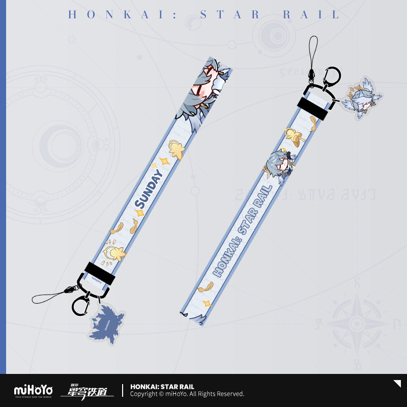 Honkai: Star Rail Pom-Pom Exhibition Series Sunday Phone Lanyard (Not For Sale)