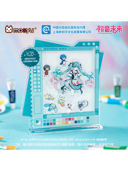 Hatsune Miku Graffiti Conductor Shake Acrylic Standee