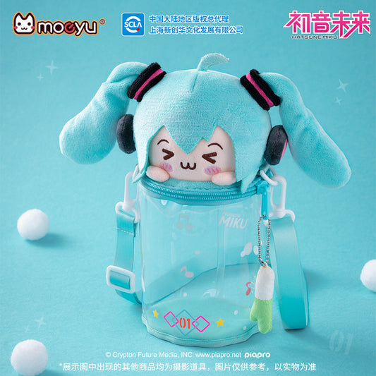 Hatsune Miku Squinting Eyes Series Transparent Mini Bucket Bag