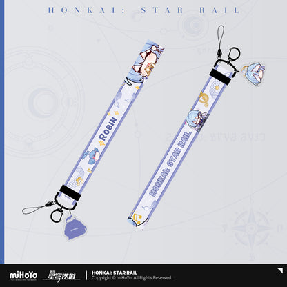 Honkai: Star Rail Pom-Pom Exhibition Series Robin Phone Lanyard (Not For Sale)