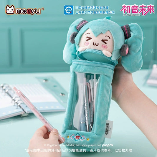 Hatsune Miku Squinting Eyes Series Plush Pen Holder