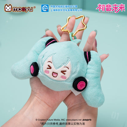 Hatsune Miku Squinty Eyes Series Plush Airbag Comb