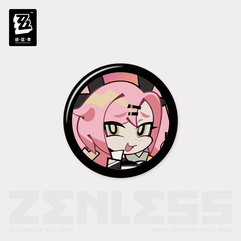 Zenless Zone Zero Affinity Excellent Series Agent Avatar Mini Badge Mystery Box Vol.1