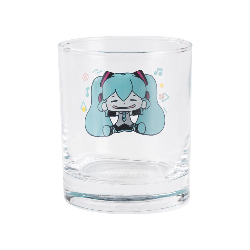 Hatsune Miku Pinchable Face Series Glass Cup