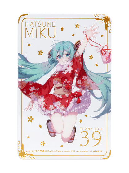 Hatsune Miku 39 Thanks Day Commemorative Coin Commemorative Card Set