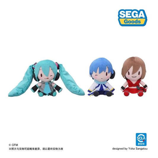 Hatsune Miku Series Plush SEGA Fuwa Petit Hatsune Miku & MEIKO & KAITO (EX)