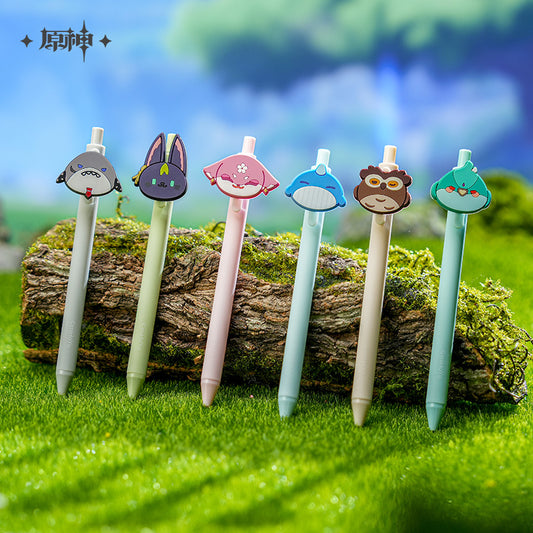 Genshin Impact Teyvat Zoo Theme Series Gel Pen (2 pcs)