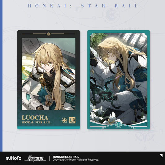 Honkai: Star Rail Luocha Polaroid Light Cone Gift Card Set (Not For Sale)