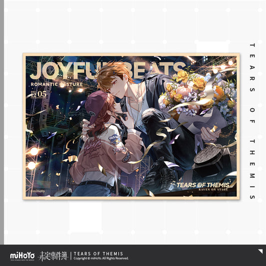 Tears of Themis 8th Anniversary Joyful Beats Series Acrylic Shikishi Cardboard