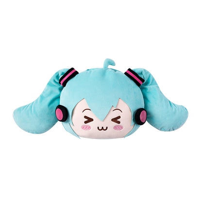 Hatsune Miku Squinting Eyes Series Multifunctional Pillow Blanket