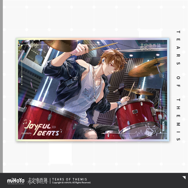 Tears of Themis 8th Anniversary Joyful Beats Series Decorative Shikishi Cardboard