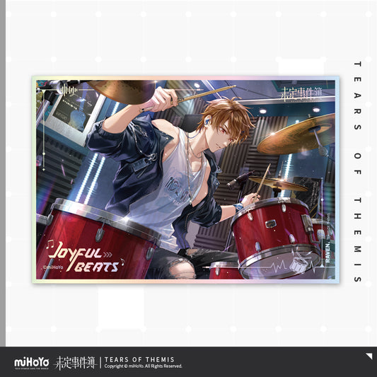 Tears of Themis 8th Anniversary Joyful Beats Series Decorative Shikishi Cardboard