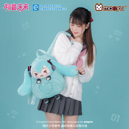 Hatsune Miku Squinting Eyes Series Plush Ita Backpack