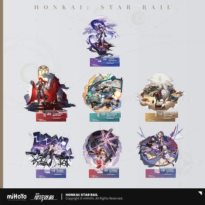 Honkai: Star Rail The Erudition Character Warp Artwork Acrylic Standee