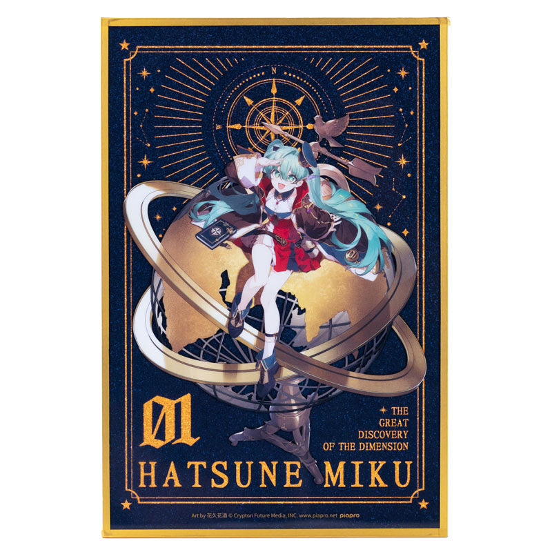 Hatsune Miku Great Discoveries In The Dimension Acrylic Shikishi Cardboard