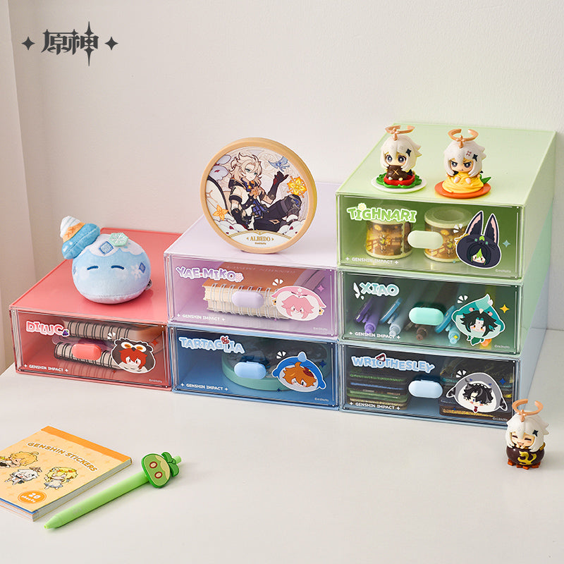 Genshin Impact Teyvat Zoo Theme Series Desktop Storage Box