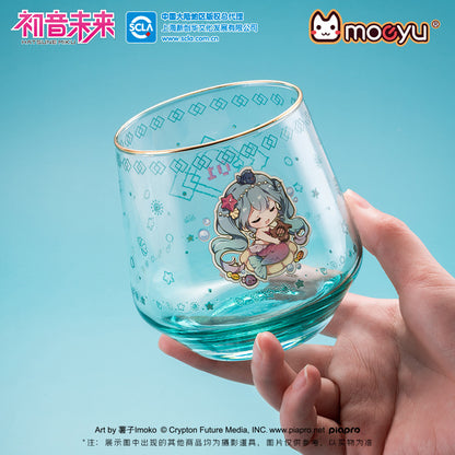 Hatsune Miku Fantastic Fairy Tales Mermaid Glass Cup Gift Box