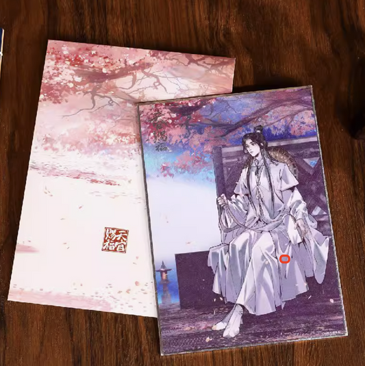 Heaven Official’s Blessing Taking a Break Under the Flowers Glitter Shikishi Cardboard