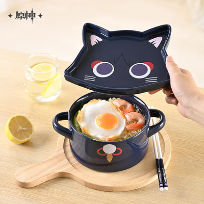 Genshin Impact Wanderer Meow Home Theme Series Ceramic Tableware Set