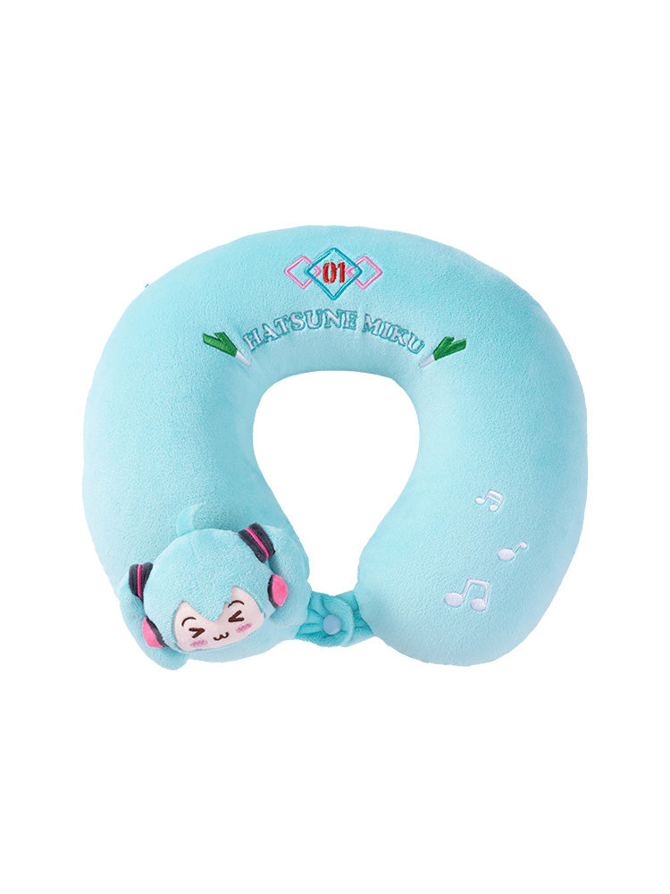 Hatsune Miku Squinting Eyes Series U Shaped Pillow