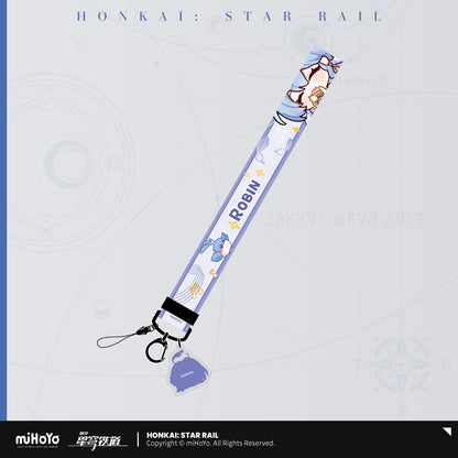 Honkai: Star Rail Pom-Pom Exhibition Series Robin Phone Lanyard (Not For Sale)