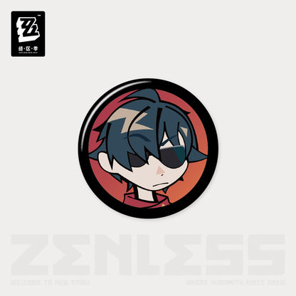 Zenless Zone Zero Affinity Excellent Series Agent Avatar Mini Badge Mystery Box Vol.3