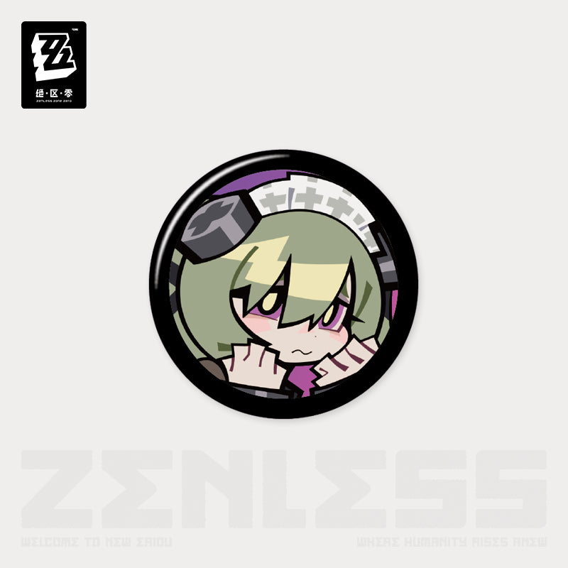 Zenless Zone Zero Affinity Excellent Series Agent Avatar Mini Badge Mystery Box Vol.2