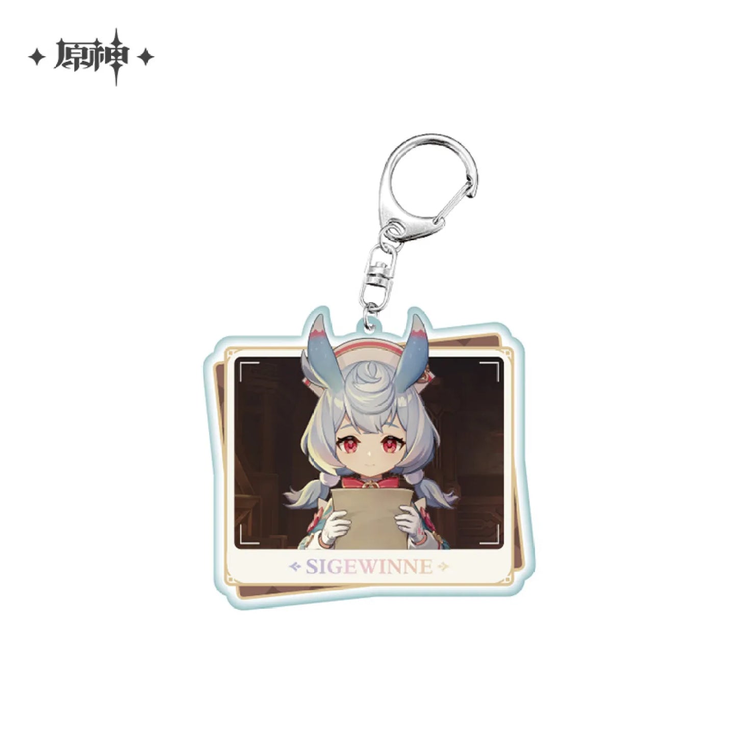 Genshin Impact Character PV Series Acrylic Keychain - Fontaine