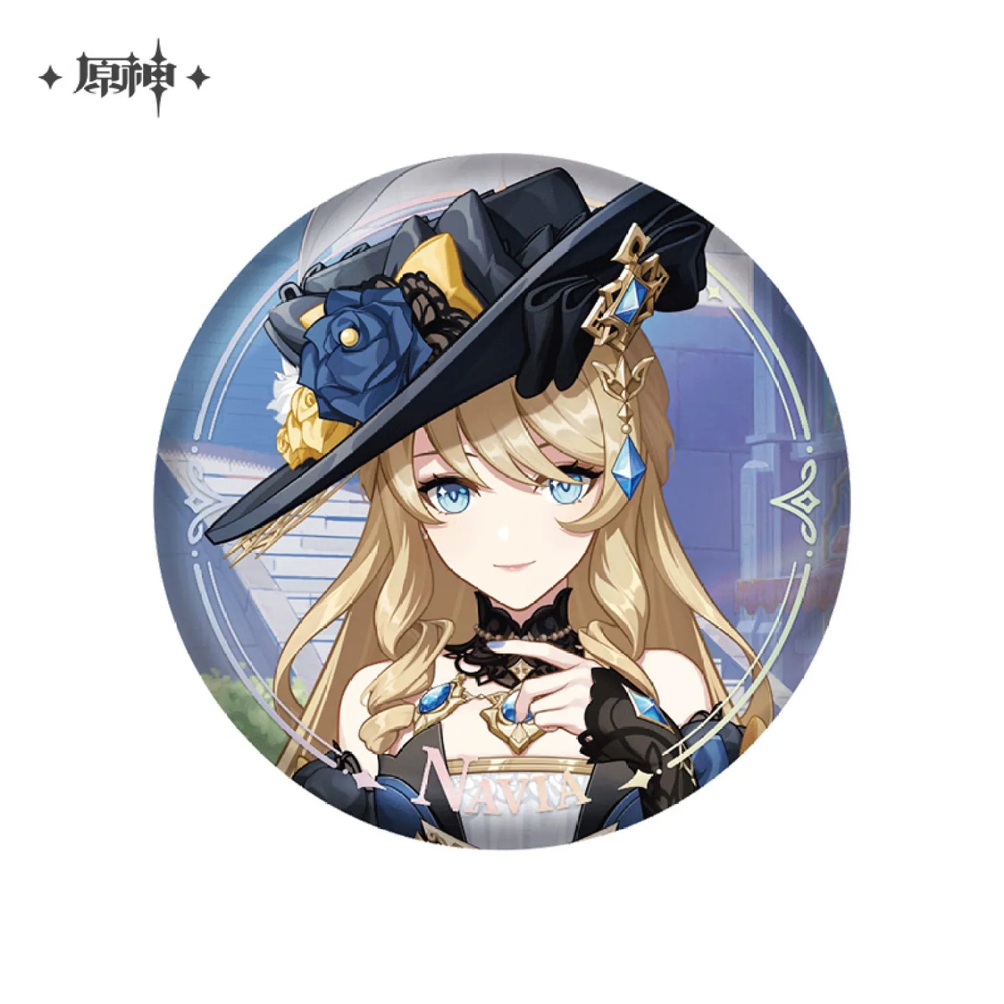 Genshin Impact Character PV Series Badge - Fontaine