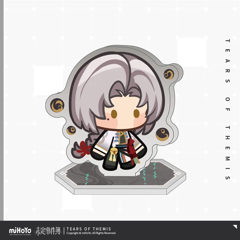 Tears of Themis Omni Spirits Bureau: Dark Fates Series Abnormal Records Chibi Standee Pendant