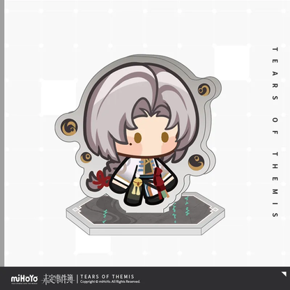 Tears of Themis Omni Spirits Bureau: Dark Fates Series Abnormal Records Chibi Standee Pendant