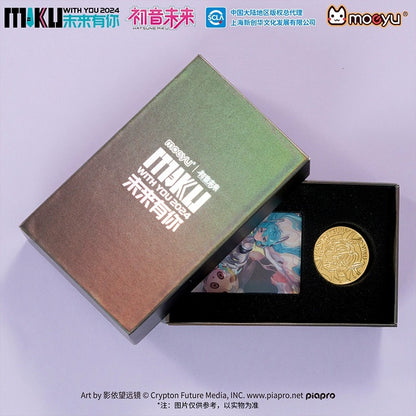 Hatsune Miku 2024 Concert Memorial Coin Limited Ver.