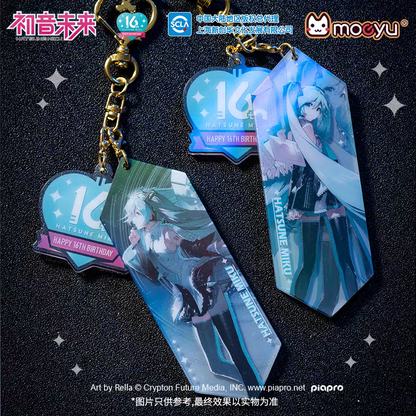 Hatsune Miku The 16th Anniversary Acrylic Pendant