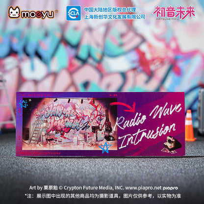 Hatsune Miku 831 Radio Invasion Series Laser Ticket