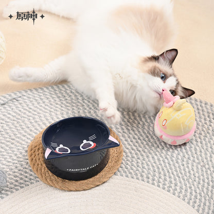 Genshin Impact Wanderer Meow Home Theme Series Ceramic Pet Bowl