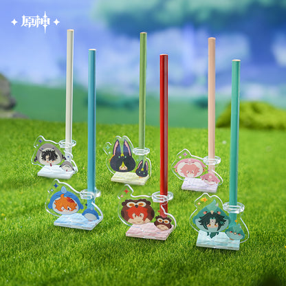 Genshin Impact Teyvat Zoo Theme Series Acrylic Pen Holder