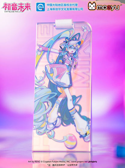 Hatsune Miku Encounter The Vintage And The Future In The Mirror Acrylic Pendant