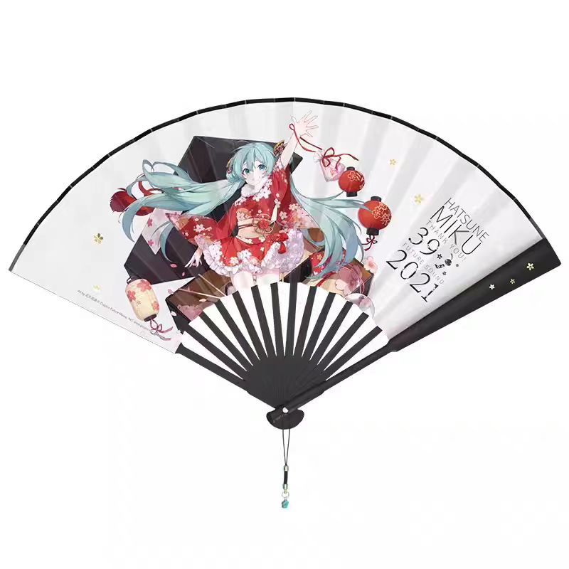 Hatsune Miku Summer Folding Fan