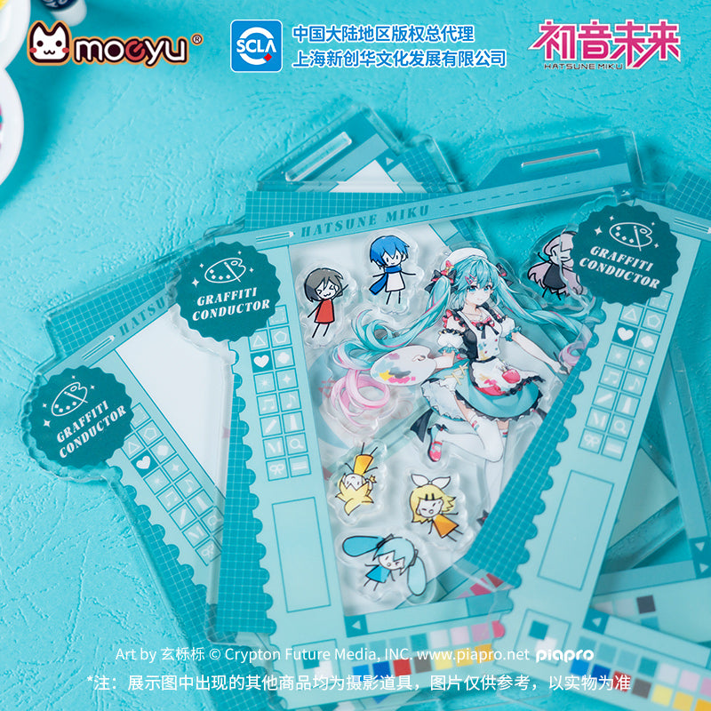 Hatsune Miku Graffiti Conductor Shake Acrylic Standee